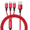 Image 5: 1x, 2x oder 3x 3-in-1 USB-Ladekabel