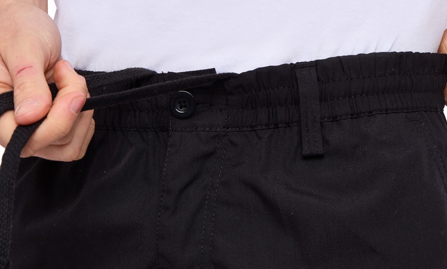 Image 13: Men's Cargo Combat Shorts