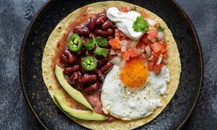 90 Minute Bottomless Brunch For Two - Mexiterranean Grill