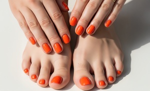 Sesión de manicura y/o pedicura con esmaltado semipermanente Sesión de manicura y/o pedicura con esmaltado semipermanente