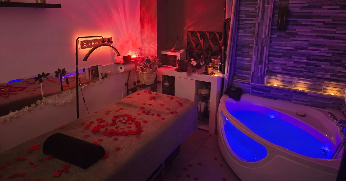 Masaje relajante en pareja Oasis Eternity básico en Murcia