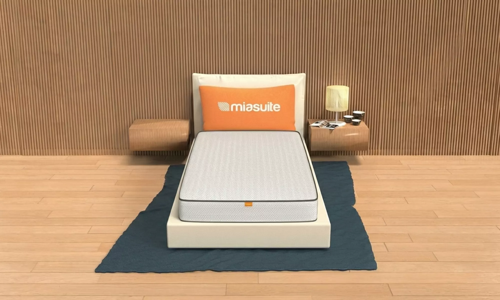 Matelas pliable en mousse de 10 cm de hauteur