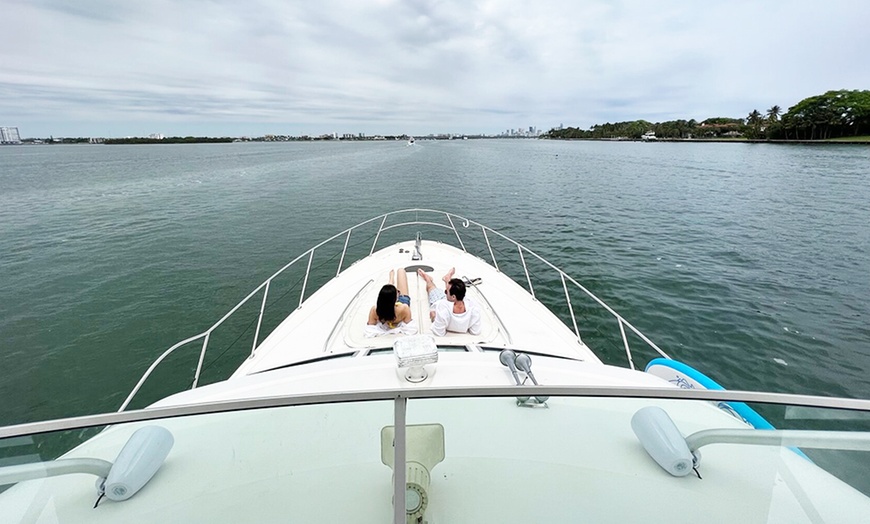 Image 2: Set Sail with a 48-Foot Yacht Rental for Three, Four, or Six Hours
