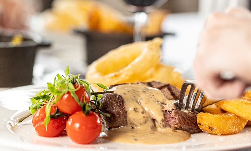 Image 2: Sizzle & Sip: Steak & Wine for Two or Sharing Steak Experience