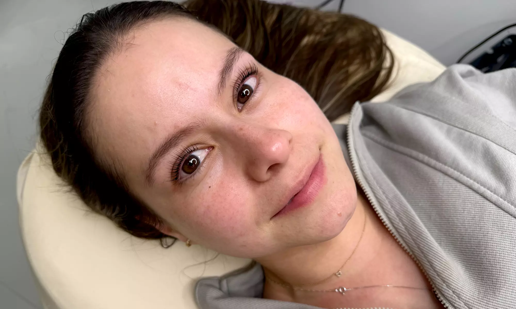 Lash Lifting With Tint And Brow Lamination For Defined Look