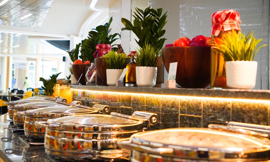Image 6: Enjoy 5* International, Italian, Mediterranean, or Seafood Theme Night