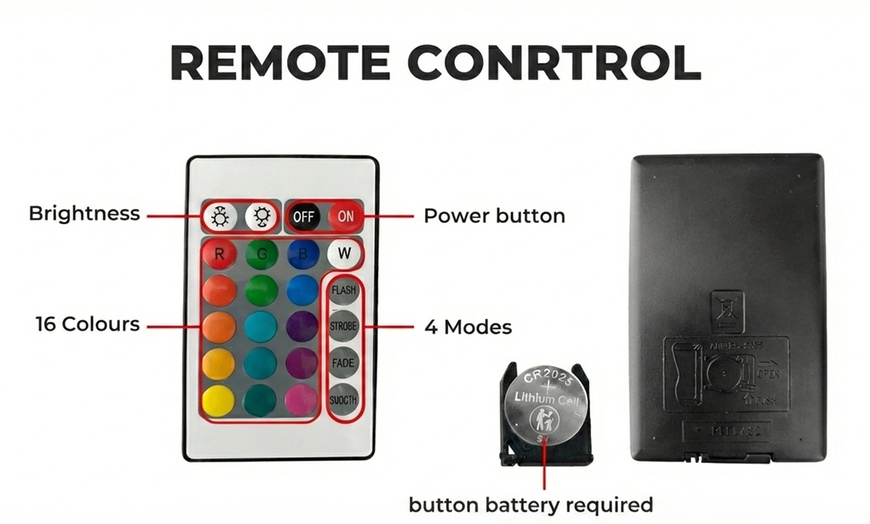 Image 4: Levede LED Bedside Table; Customisable RGB Lighting Options