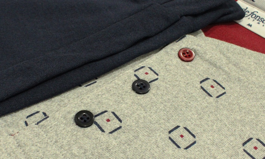 Image 18: Herenpyjama van katoen