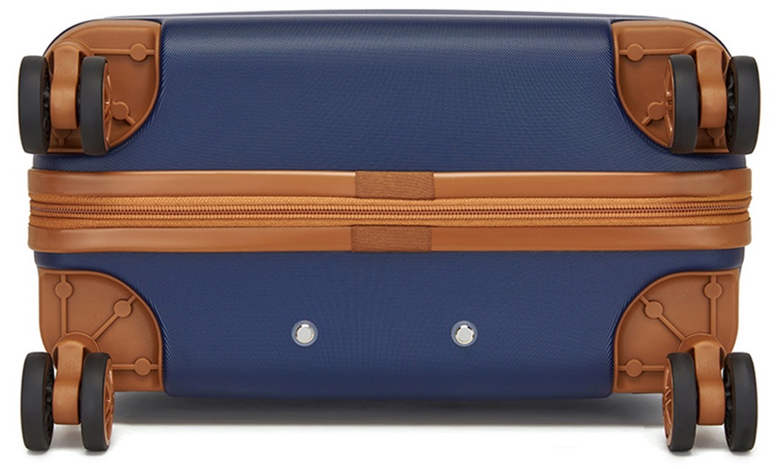 Image 23: Kono Hard Shell Suitcase One or 3-Piece Set