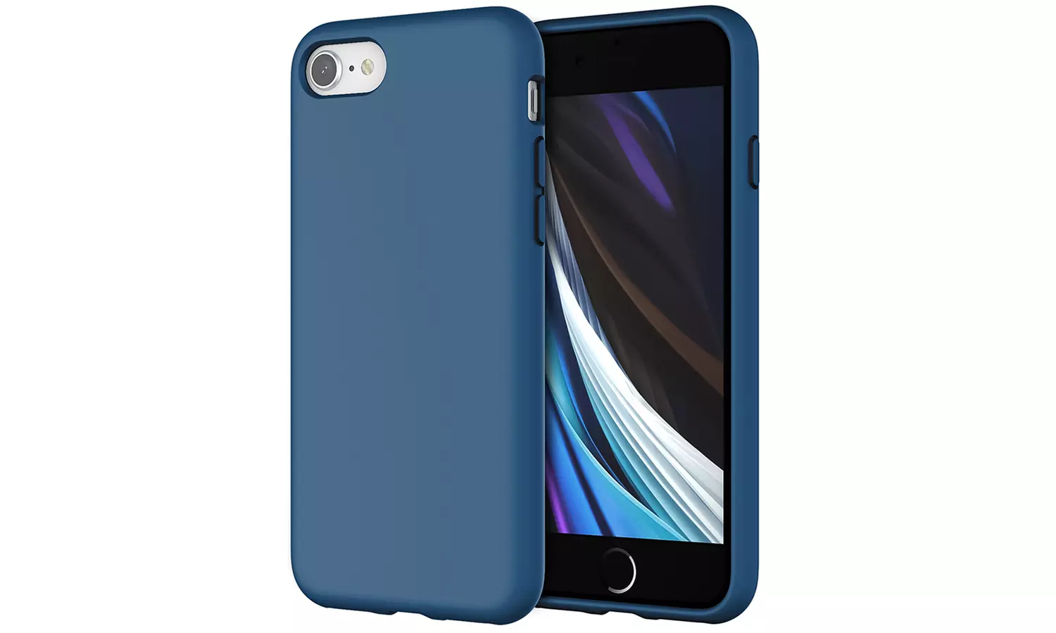 Silicone Case for iPhone 7/8, iPhone SE 3/2, Silky-Soft Touch Shockproof Case