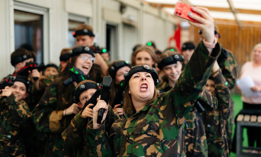 Image 11: Play Laser Tag in Groups: Three 15-Min Sessions Full of Fun