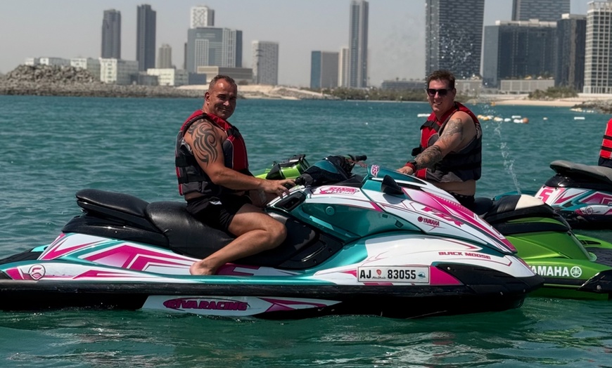 Image 3: Thrilling 30 or 60-Minute Super Charged Jet Ski for One or Two People