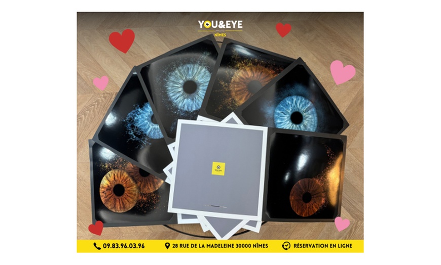 Image 3: Vos yeux, une œuvre d'art : capturez l'essence de votre iris