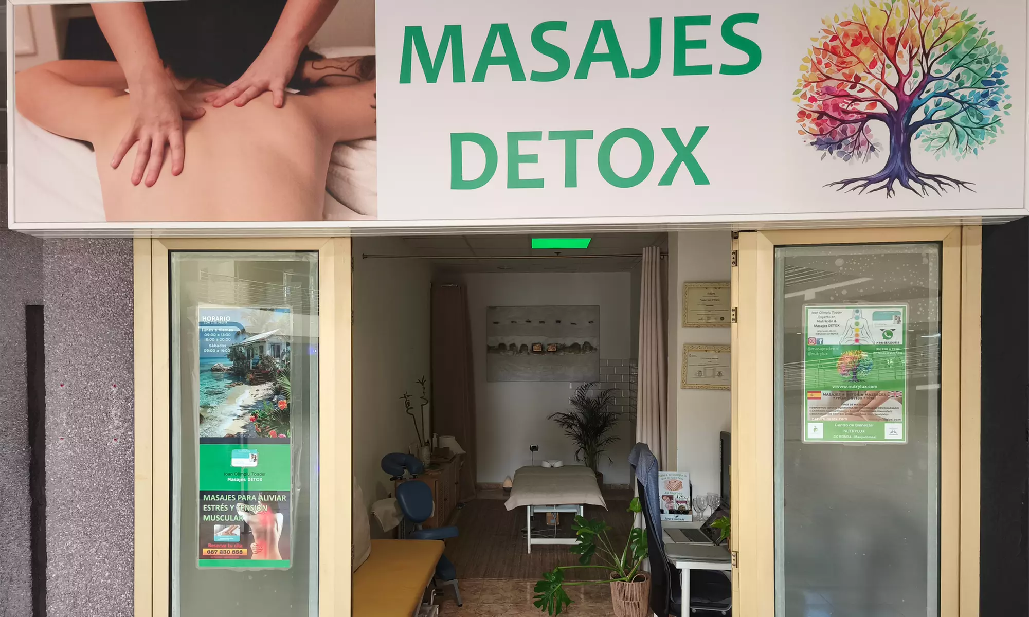 Masaje corporal completo: 30, 60 minutos o masaje VIP tejido profundo