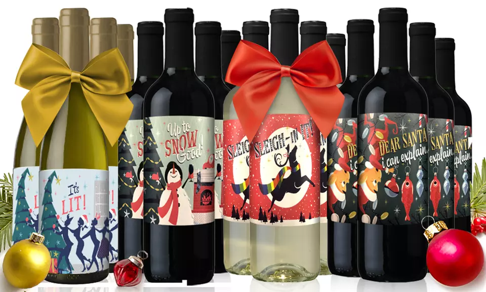Windsor Vineyards Wine Stocking Stuffers (6-, 12-, or 24-Pack; 375 mL). Shipping Included - Second Medium