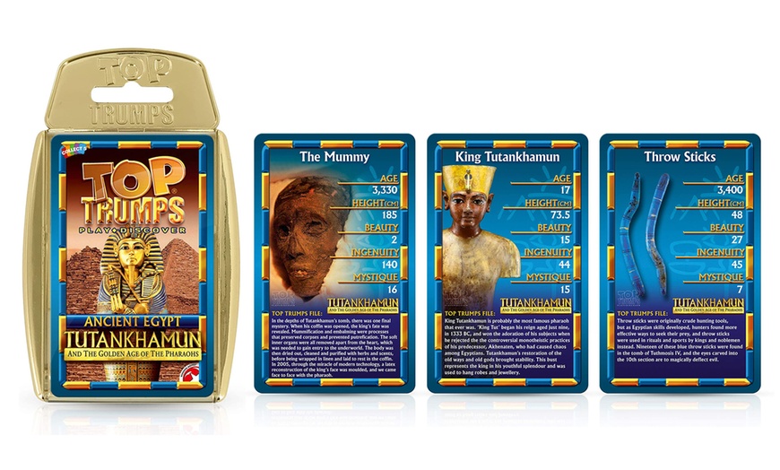 Image 1: Top Trumps Ancient Egypt