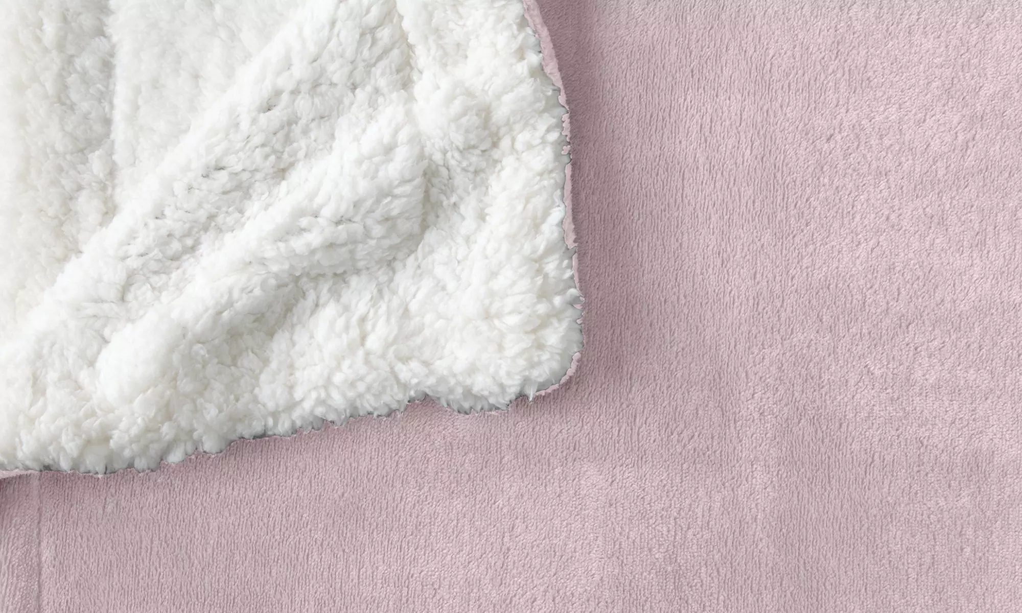 Cozy Plush Velvet & Sherpa Reversible Throw Blanket
