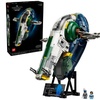 Image 1: LEGO Star Wars Jango Fett's Starship Model with 2970 Pieces