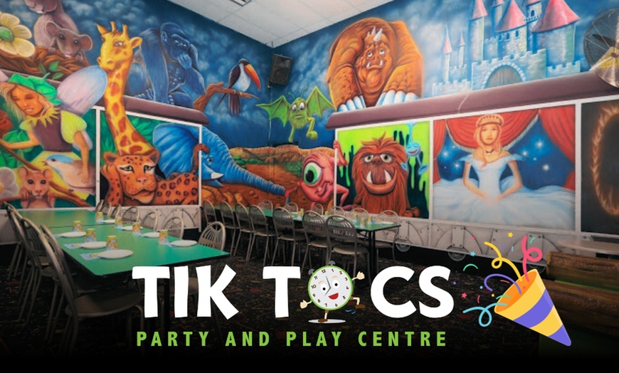 Image 4: Entry Tickets with Meals and Drinks at Tik Tocs Party and Play Centre