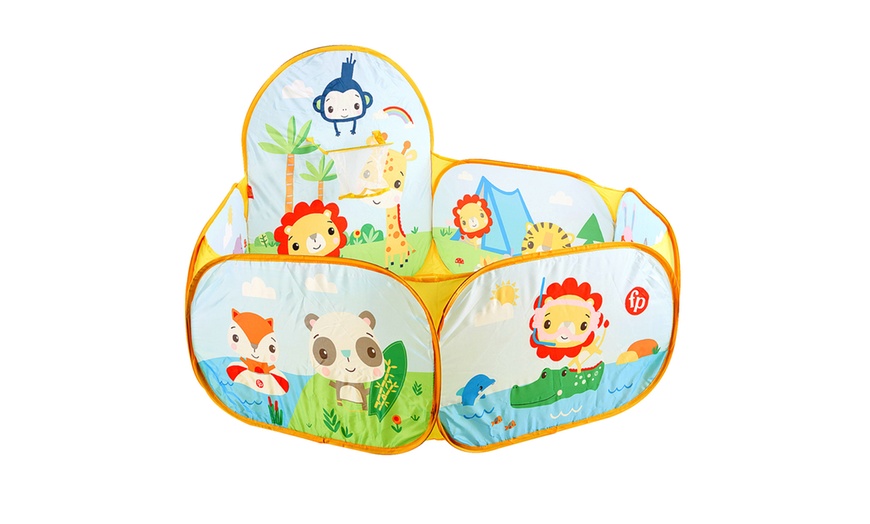 Image 3: Fisher Price Kids' Portable Sports Ball Pit 