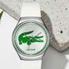 Image 1: Lacoste Valencia Women’s Quartz Analog Watch – White Silicone Strap