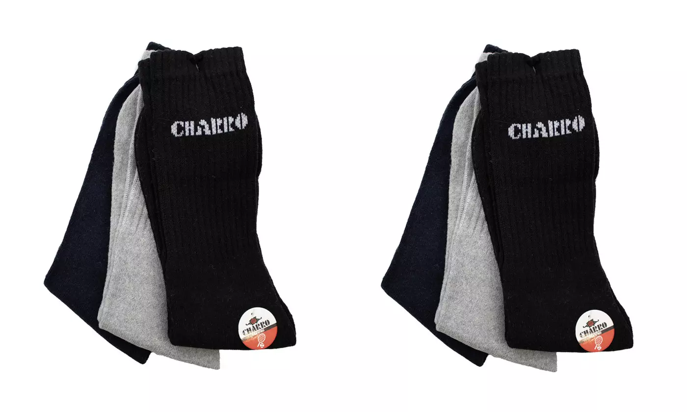 Fino a 24 calzini Charro in spugna