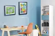 BabyLuv Kids Art Frame Front Opening Wooden Frame Artwork Display (2-Pack) - Second Medium
