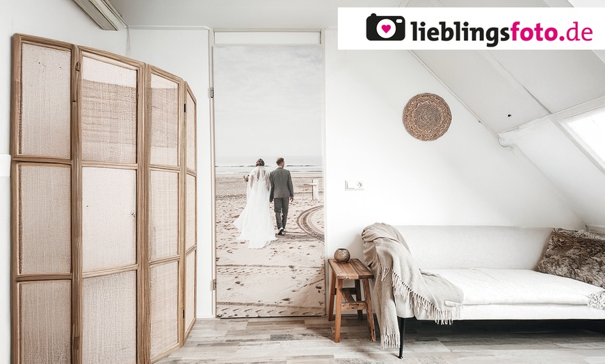 Image 1: Türposter mit Foto