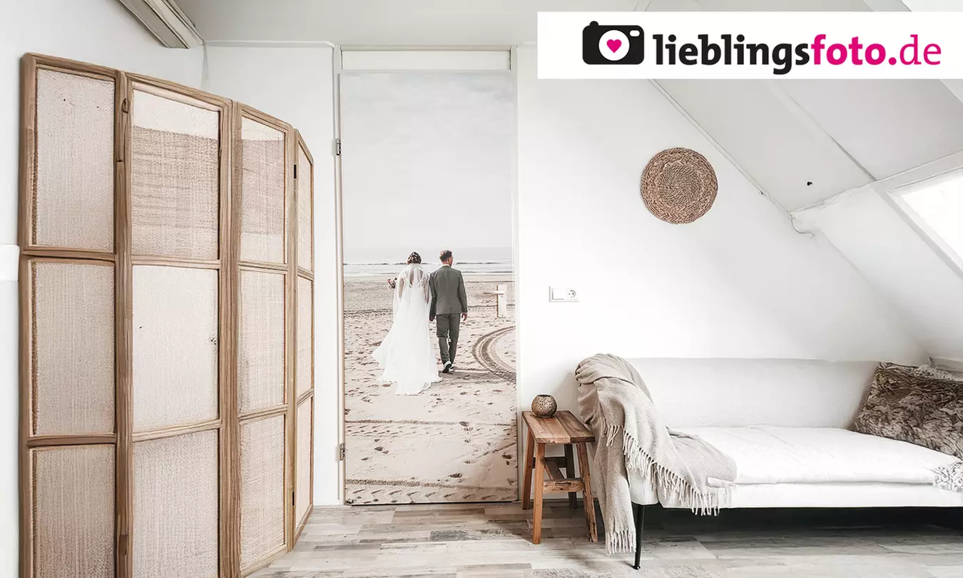 Personalisiertes Türposter in 70 x 205 bis 95 x 240 cm mit eigenem Bild von Lieblingsfoto (bis zu 79% sparen) - Primary Image