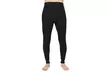 Men Winter Fleece Lined Elastic Thermal Black Long Legging Underwear Pants - Second Medium