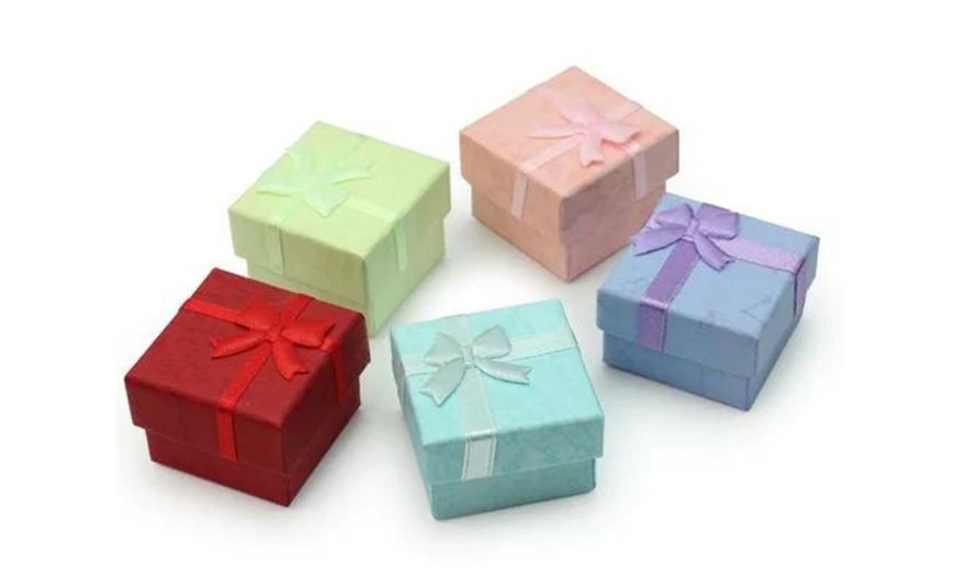 Image 3: 14k White Gold Plated 7mm Round 3 prong Martini push back Stud Earrings