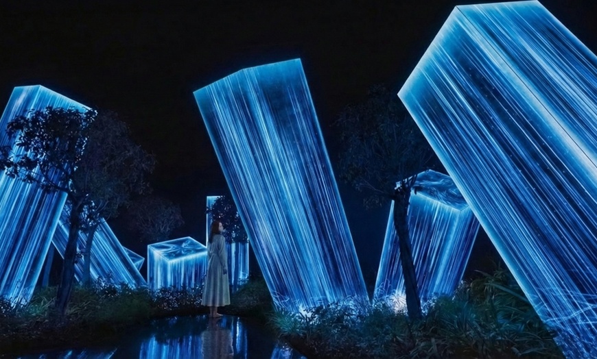 Image 3: Explore w/ Full Access to Teamlab Phenomena Experience for One or Two