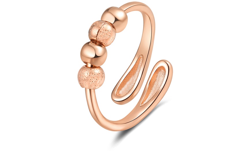 Image 8: Stress-Relieving Spinner Rings with Adjustable Designs