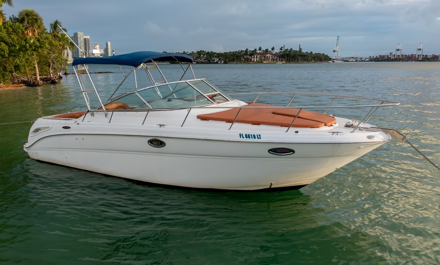 Image 10: Luxury Private Boat Tours for  Twelve at Miami Blusee Charters