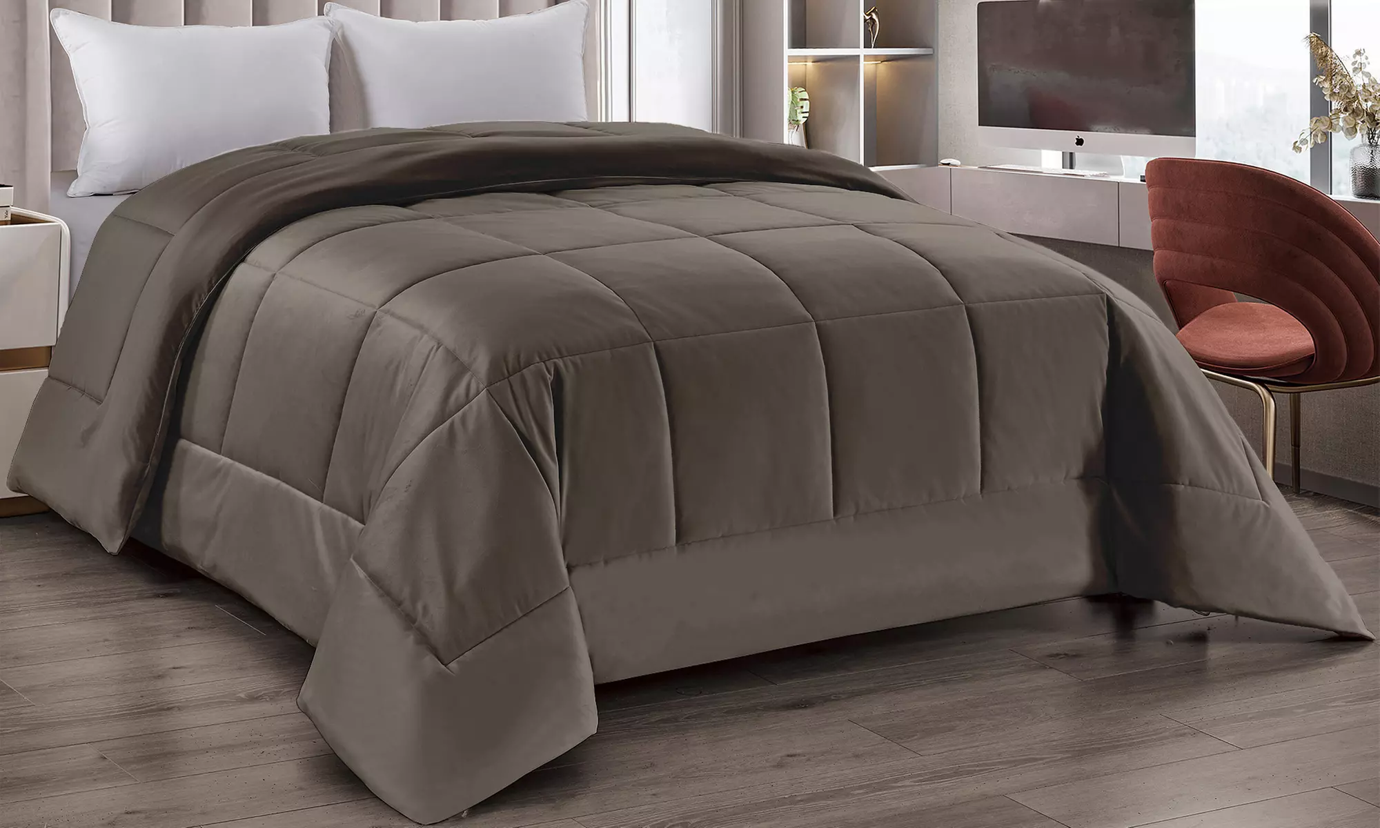 Édredon double 260 x 260 cm