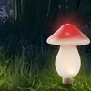 Image 4: Set of Three or Six Warm White Solar Mushroom Outdoor Garden Lights 
