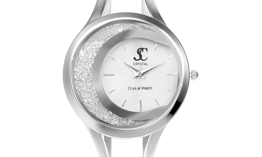 Image 7: Reloj adornado con cristales brillantes de SC Crystal