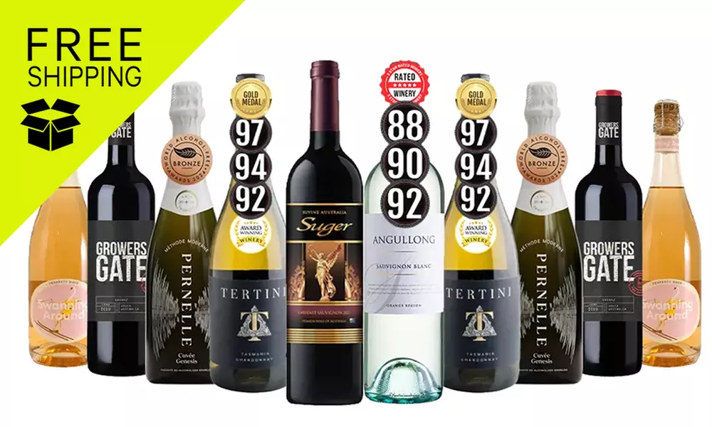 Backyard Wine Tasting Red & White Wines Mixed - 10 Bottles from Just Wines (Up to 64% Off) - Primary Image