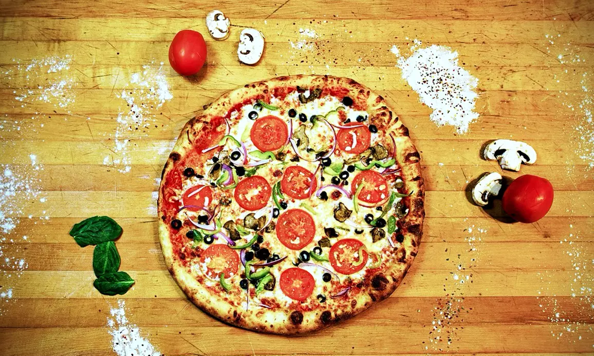 Gather, Share & Indulge with Pizzas, Wings, Salad & Desserts