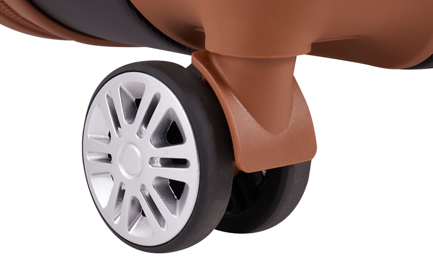 Image 7: Living And Home 4-Piece ABS Suitcase Set with Password Lock