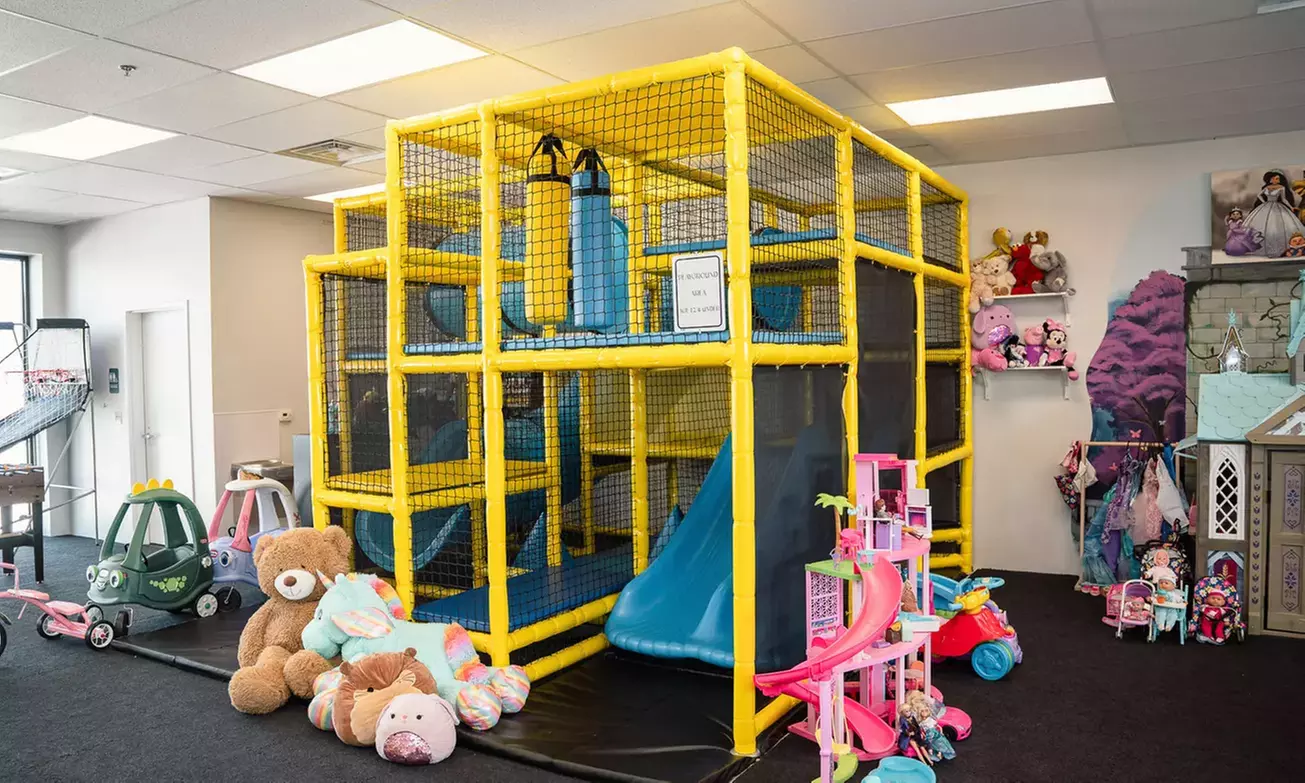 Indoor Play Sessions for 1, 2 or 4 Kids with Games & Family Activities