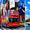 Image 1: Express Sightseeing Bus Tour with Statue of Liberty Boat Cruise Combo