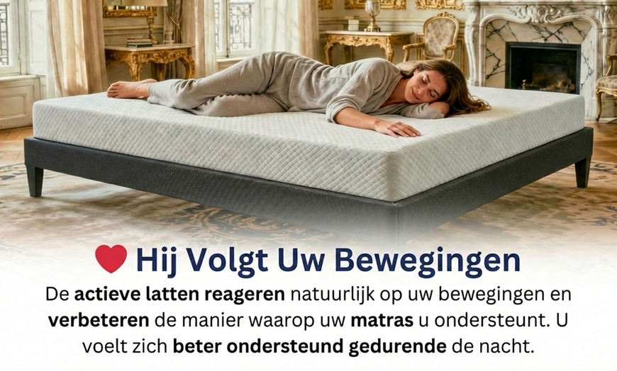 Image 10: Sommier, avec matelas au choix