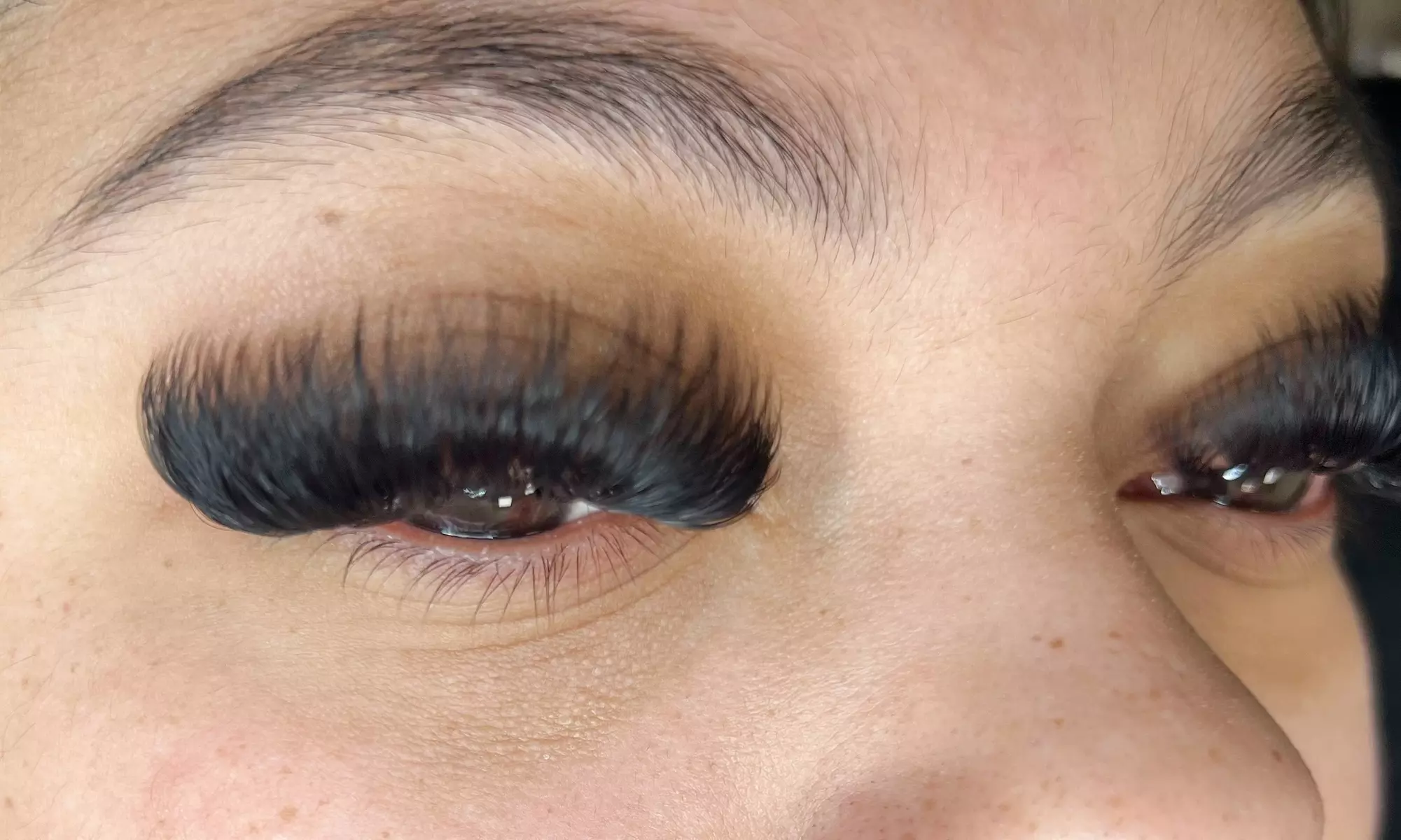 Get a Full Volume, or Natural Set of Lash Extensions w/ 2-Week Fill