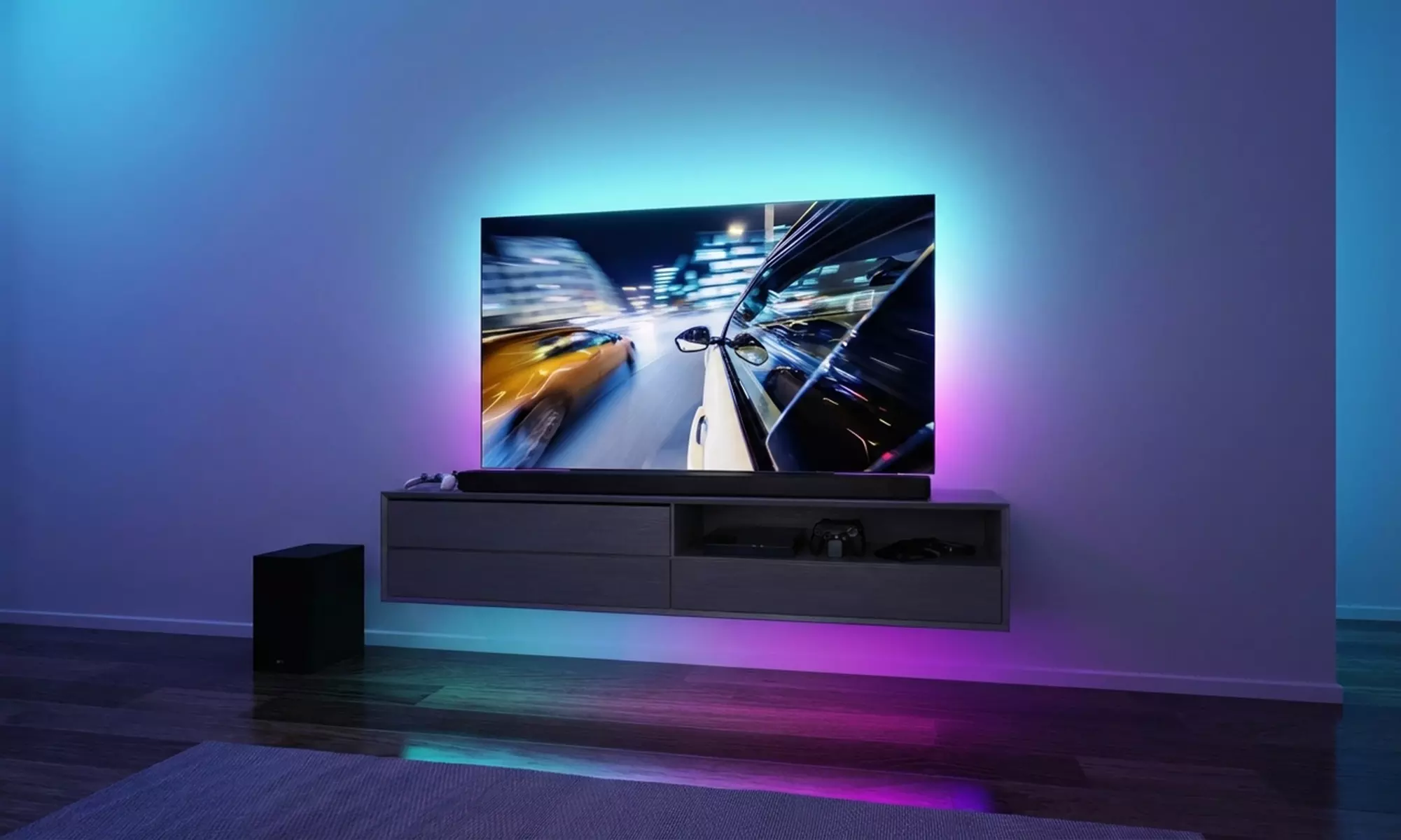 Tira de LED de 10 metros con mando a distancia y app