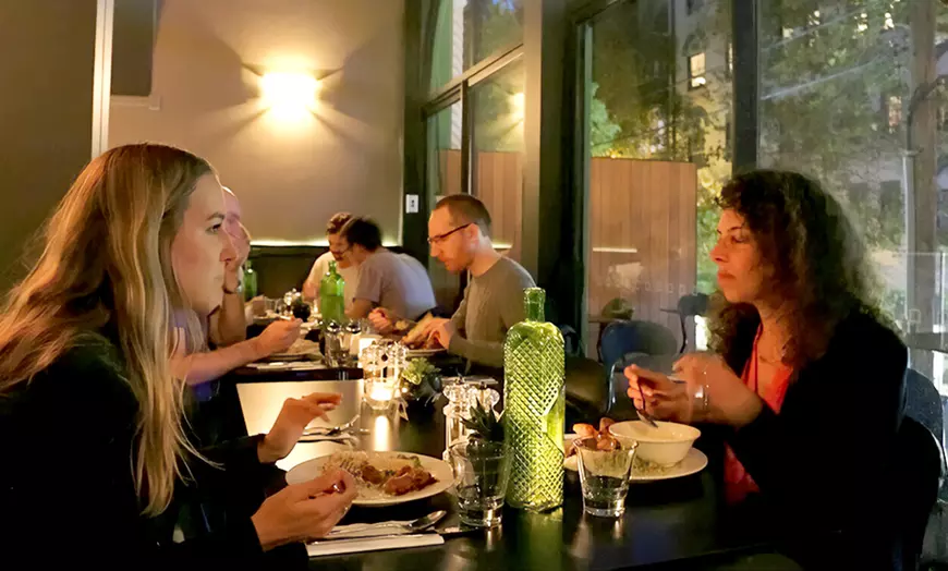 Image 4: Date Night at Govinda's: All-You-Can-Eat Vegetarian Dinner and Movie