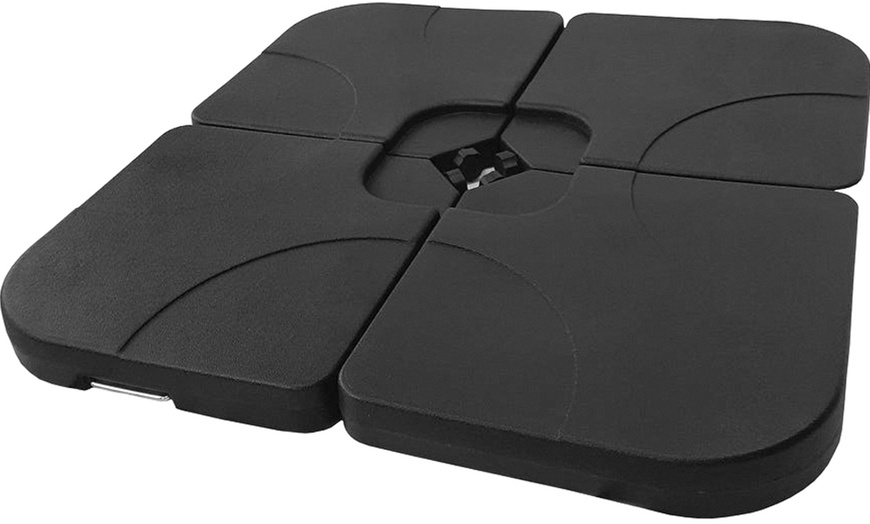 Image 16: 3M Cantilever Parasol with Base 