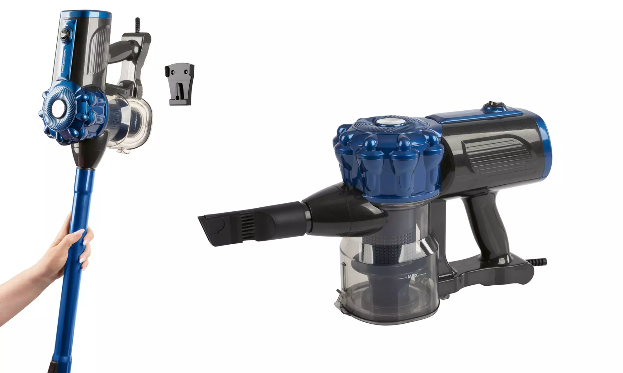 Proficare 2-in-1 Akku-Hand- und Bodenstaubsauger