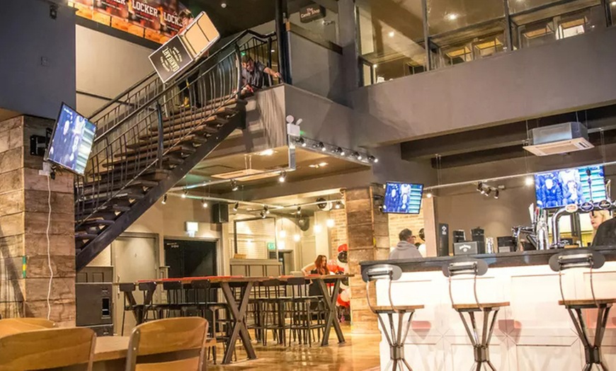 Image 9: Up to 73% Off on British Cuisine at The Locker Room