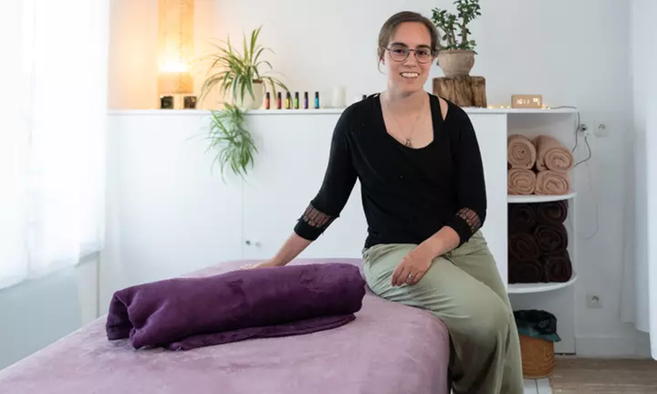 Massage d'1h ou 1h30 au choix avec Blandine ō Naturel